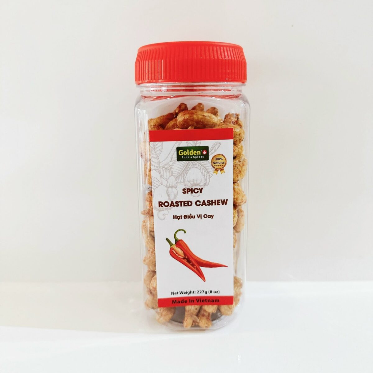 Spicy Roasted Cashew - Hạt Điều Vị Cay